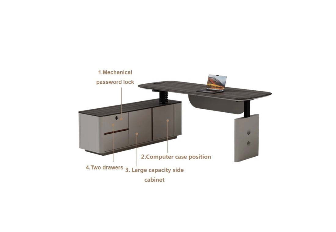 Elevato Executive Height Adjustable Desk