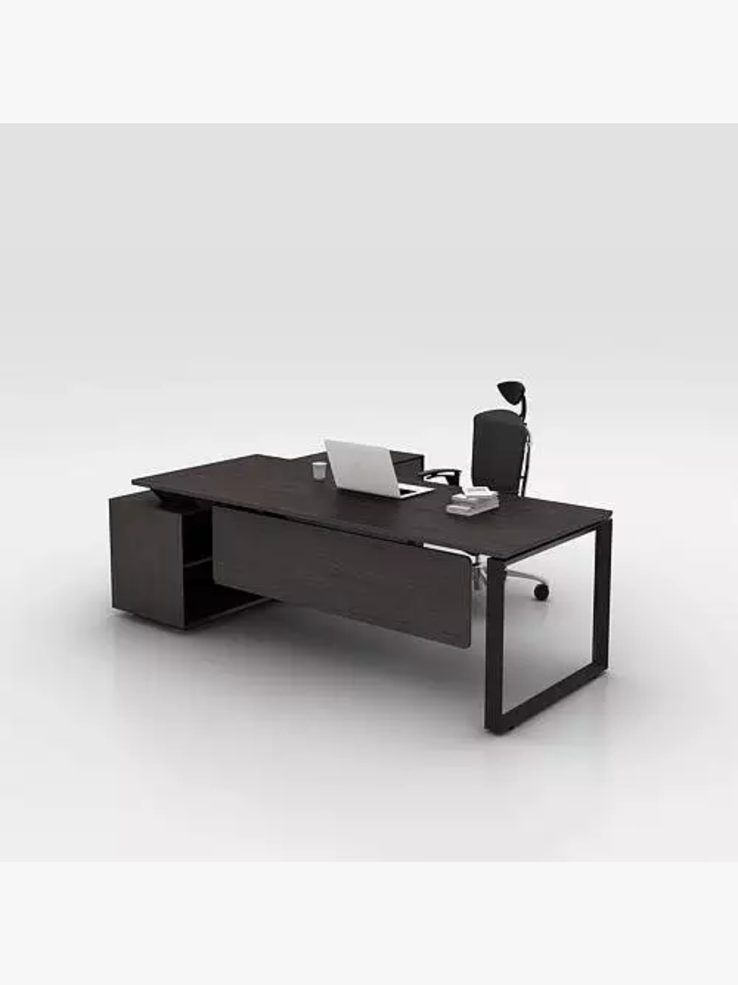 Executive desk with Credenza Return