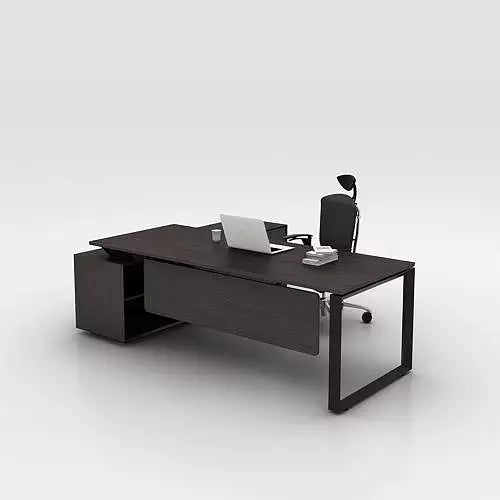 Executive desk with Credenza Return